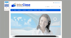 Desktop Screenshot of interclase.com