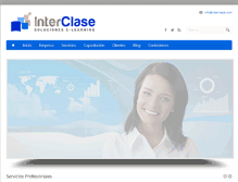 Tablet Screenshot of interclase.com